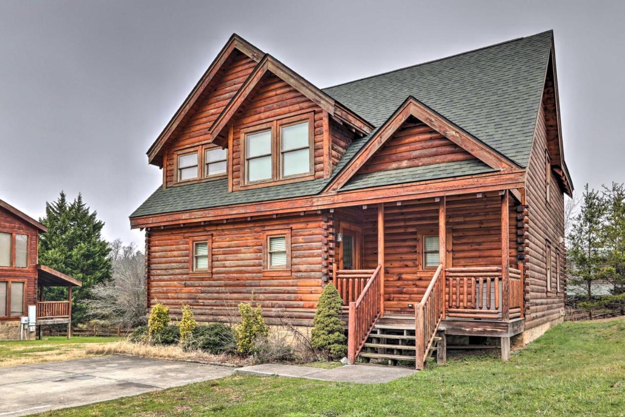 Pigeon Forge Cabin With Games, 1 Mi To Parkway! Bagian luar foto
